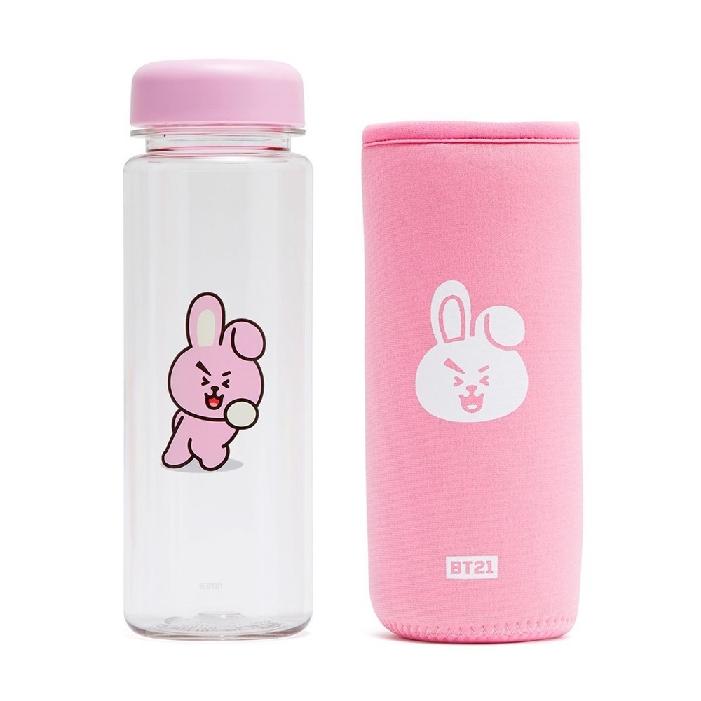 NEW Official BT21 cooky Tritan Water bottle +cover